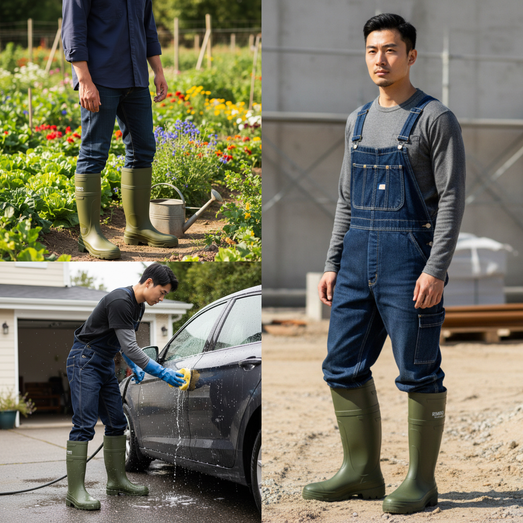 Bota De Hule Sanitaria e Impermeable