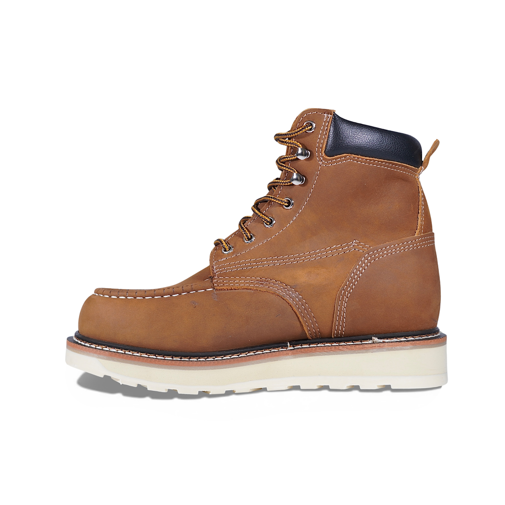 Bota de Trabajo Estilo Casual Con Suela Acojinada